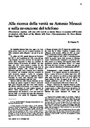 Articolo "Alla ricerca della verità…"