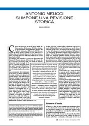 Articolo "… Si impone una revisione storica"