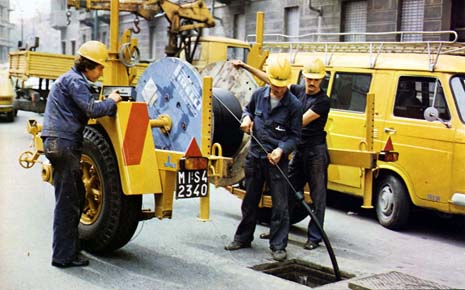 cos2 - posa Sirti cavo Pirelli