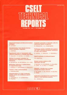 cselt techmical reports
