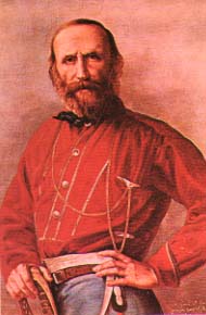 Giuseppe Garibaldi, a supporter of Cuban revolution