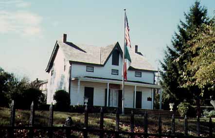 Antonio Meucci 's cottage, now the "Garibaldi-Meucci Museum" in Rosebank, NY, a US landmark site
